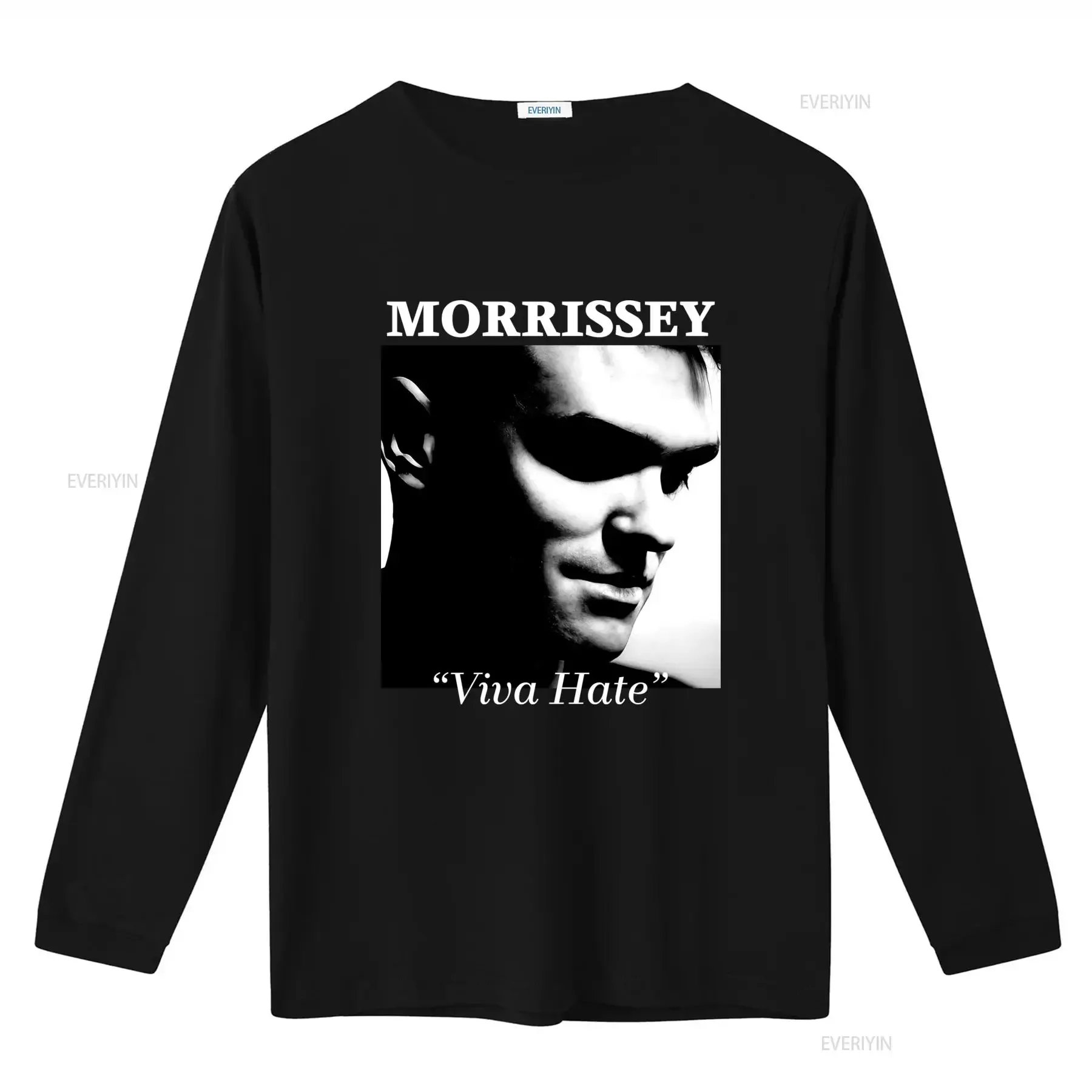 Morrissey Viva Hate Music Band Rock Roll Punk T Shirt vintage Washed Comfortable fashion Unisex Versatile Top For Everyday Wear