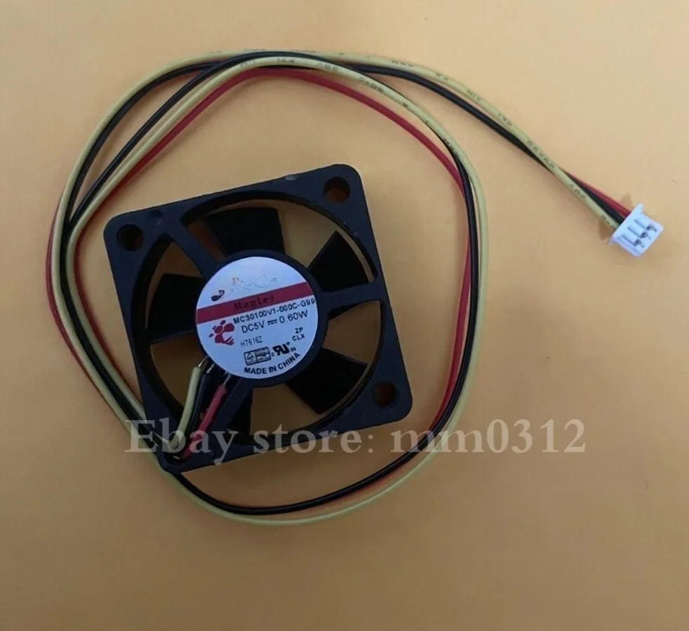 1pcs for SUNON MC30100V1-000C-G99 3010 5V 0.60W 30mm 3-wire cooling fan