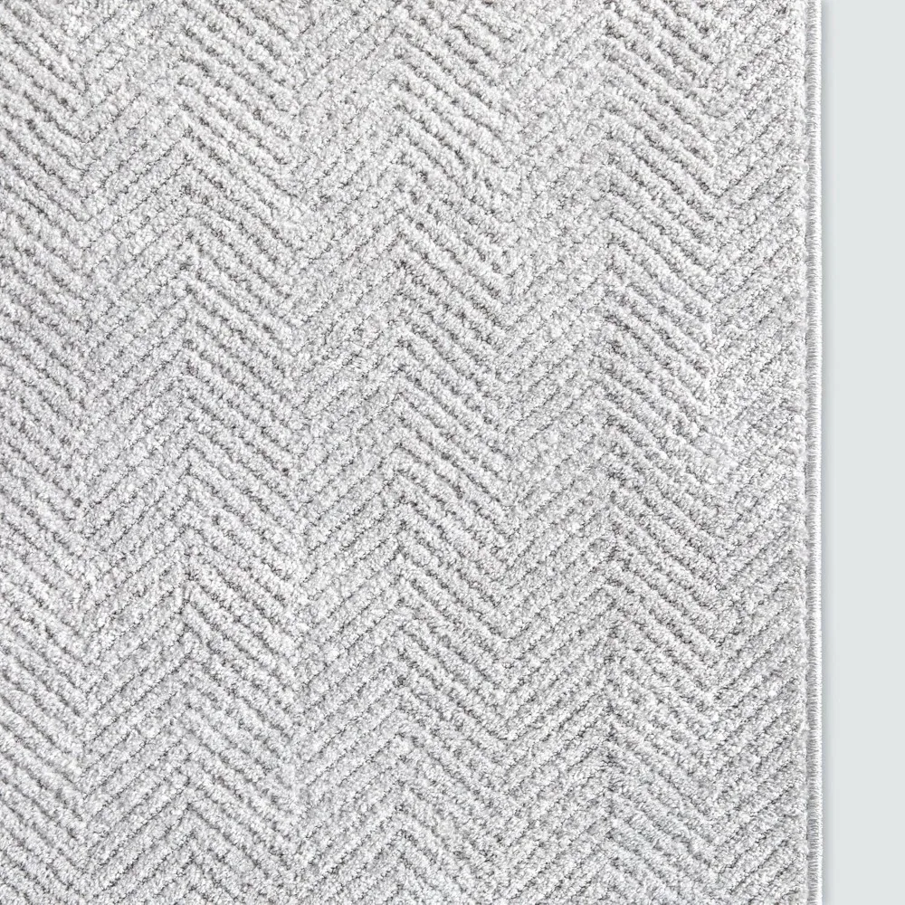 Custom Size Hallway & Stair Runner Light Grey 27 Inches Wide X 30 Feet Long Runners (27