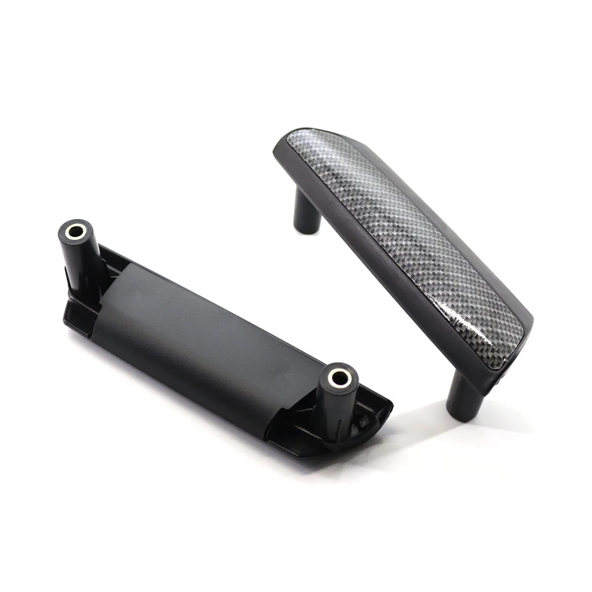 7H0867180 7H0867179 Carbon Fiber Look Car Interior Door Handle Cover Left Front Right For VW Transporter T5 Multivan 2010 ~ 2015
