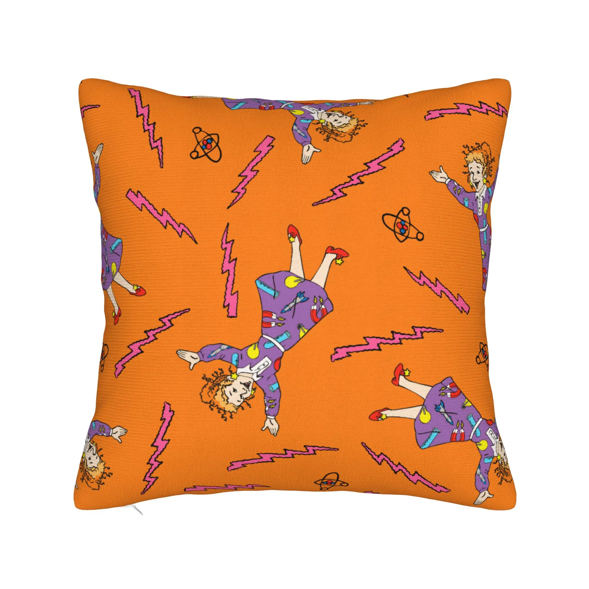 Magics School Bus Pillow Case  Comfy Pillow Cover Morden Pillowcases For Sofa Car Home Decor