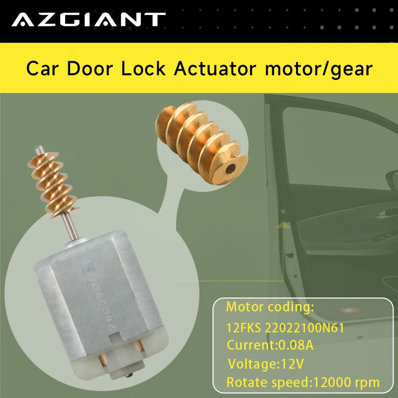 

Car Side Door Latch with power lock motor 12FKS Worm 2T Disassembly Tools For Lincoln MKX MKZ New Interior Replacement Parts