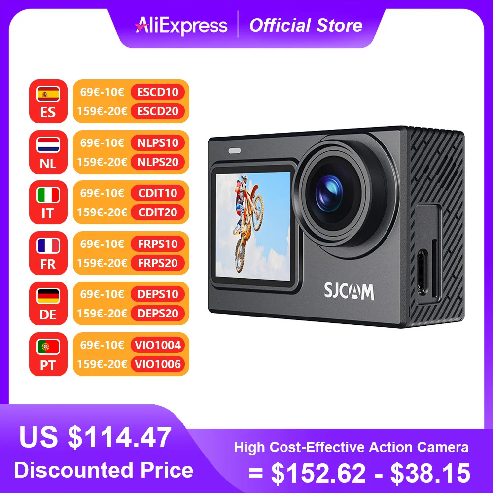 SJCAM SJ6 Pro 4K Dual

