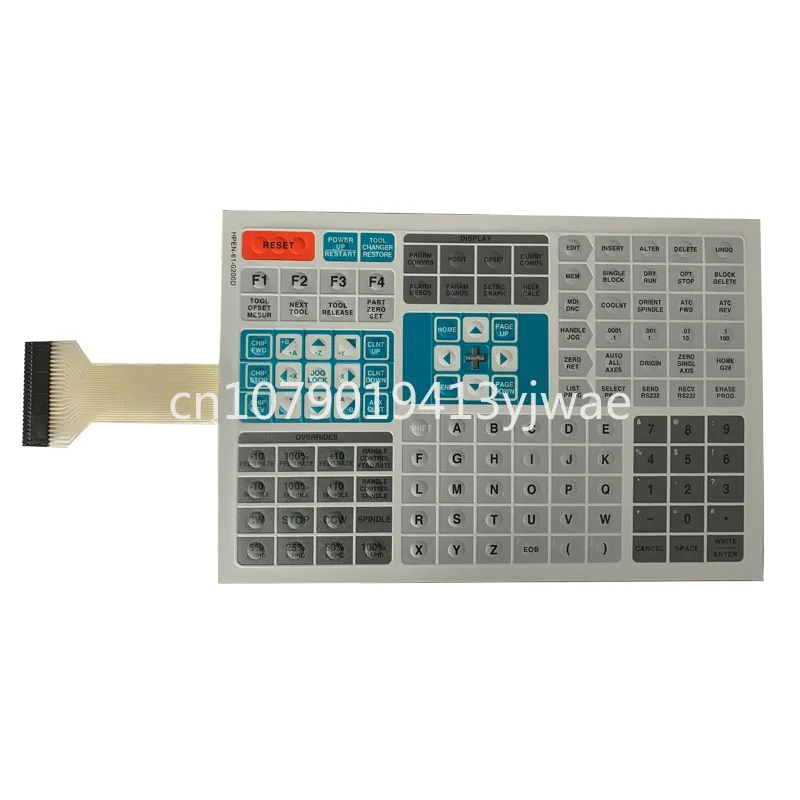 Applicable to Haas numerical control machine tool machining center button operation panel 61-0200D membrane switch button plate