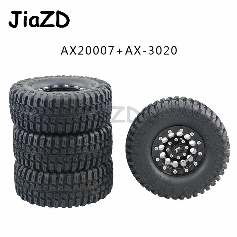 1/10 climbing Model car tire loaded finished tire 1.9 inch hub CRTY007*2+AX20007 Tire diameter 96mm hub diameter 49mm width 37mm