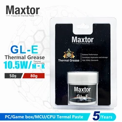 GLE Maxtor Thermal Paste 10.5W/m-k  PC CPU GPU PS4 Computer MCU Equipment Game BOX Cooler fan thermal grease