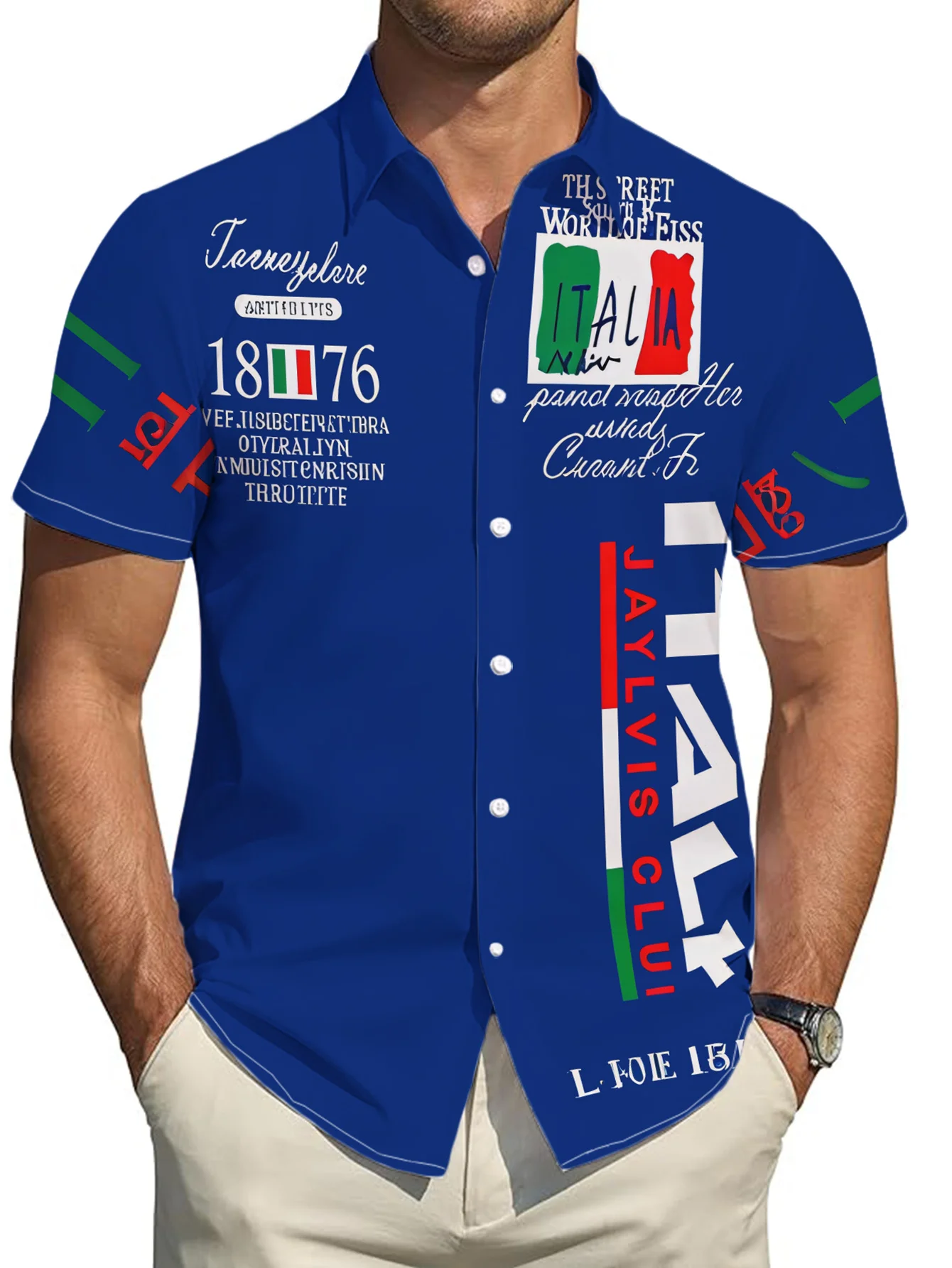 2026 Summer Men's Shirt - 3D Printed Design Breathable Lightweight Stylish Casual Outdoor Streetwear