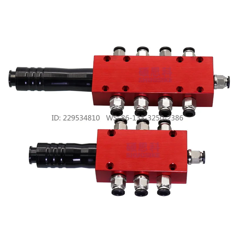 Porous multi-stage vacuum generator with large flow and large suction-16/18 negative pressure generator pneumatic industry