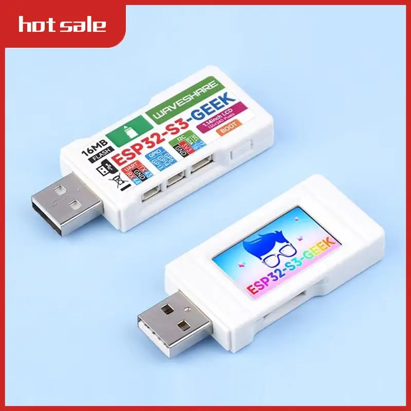 ESP32-S3-GEEK مجلس التنمية ESP32-GEEK مجلس التنمية على أساس Onesp32-S3R2 رقاقة تحكم تدعم واي فاي وبلوتو