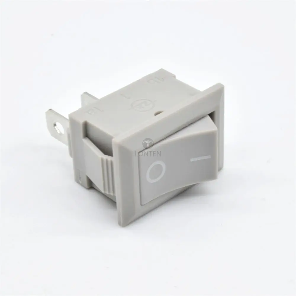 Mini Rocker Switch KCD1,ON/OFF,Electrical Equipment,2Pin,2 Position,15*21mm,6A 250VAC/10A 125VAC,NO LED LT00136