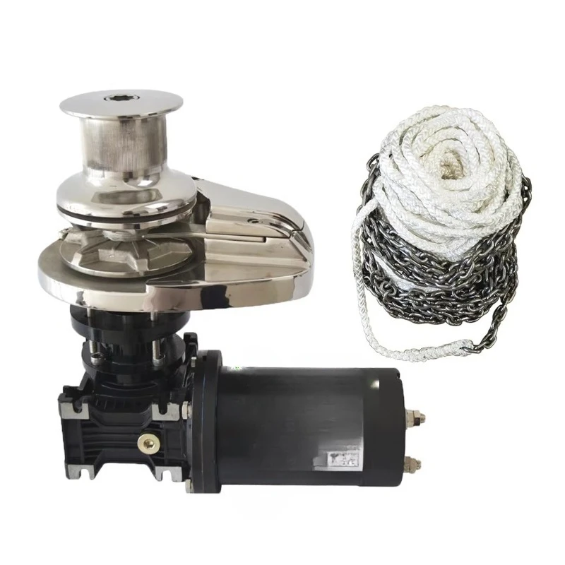Boat Fittings Stainless Steel 316 Electric Hydraulic Vertical Capstan Winch Anchor Windlass for Sailboats Yacht
