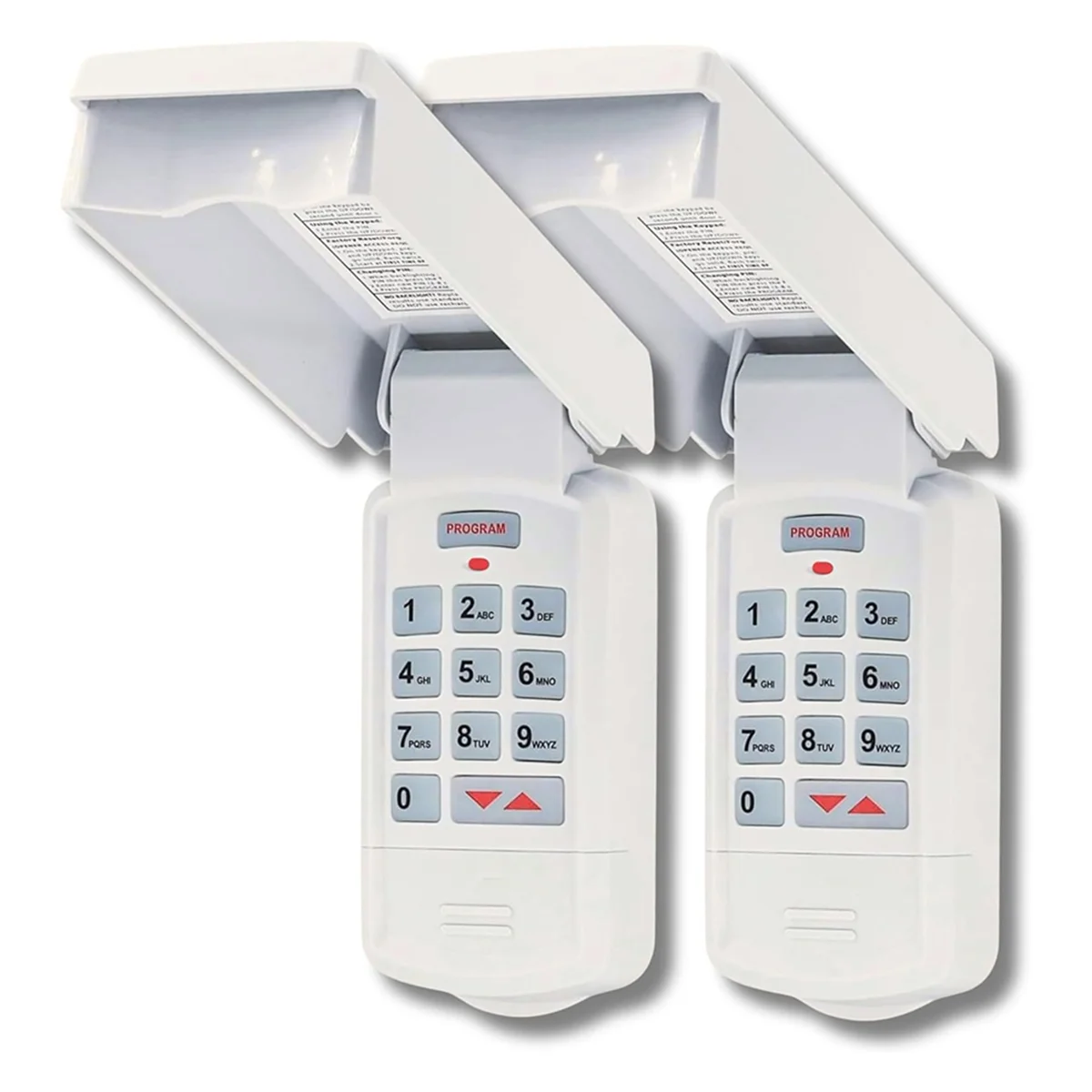 2PCS for Genie Garage Door Opener Keypads, -R -BX 37332R Overhead Garage Door Opener, Wireless Garage Door Keypad