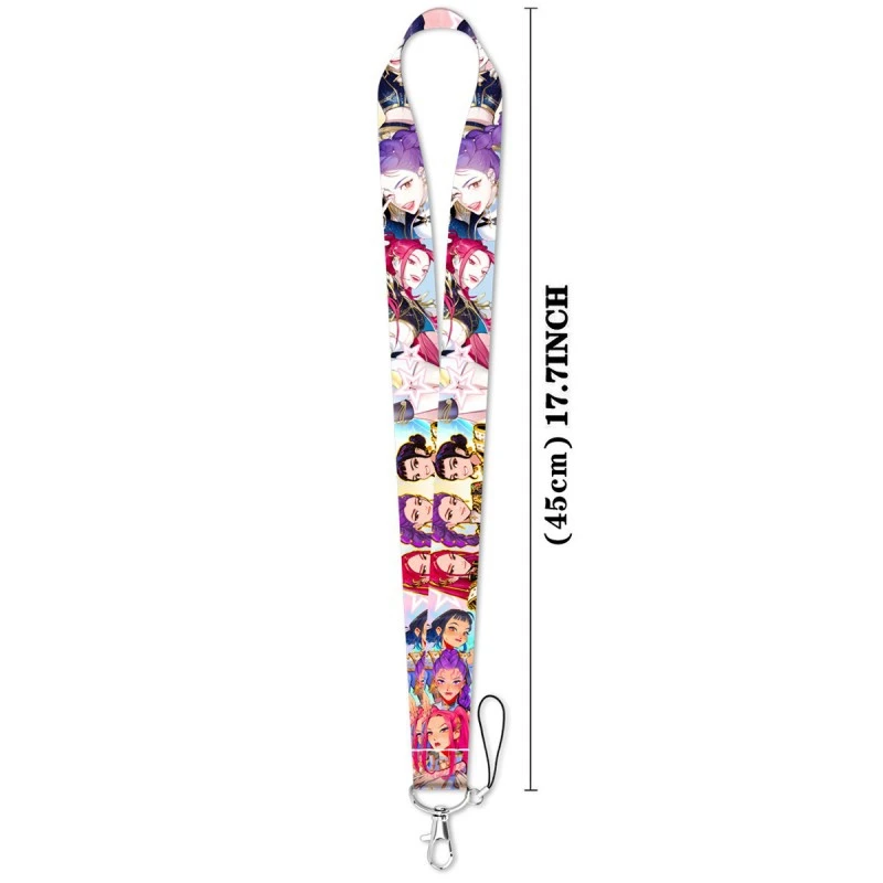 حافلة بطاقة الهوية غطاء وقائي مع الحبل Kpop شيطان هنتر Photocard حامل Kpop شيطان الصيادين هدايا حفلة عيد ميلاد