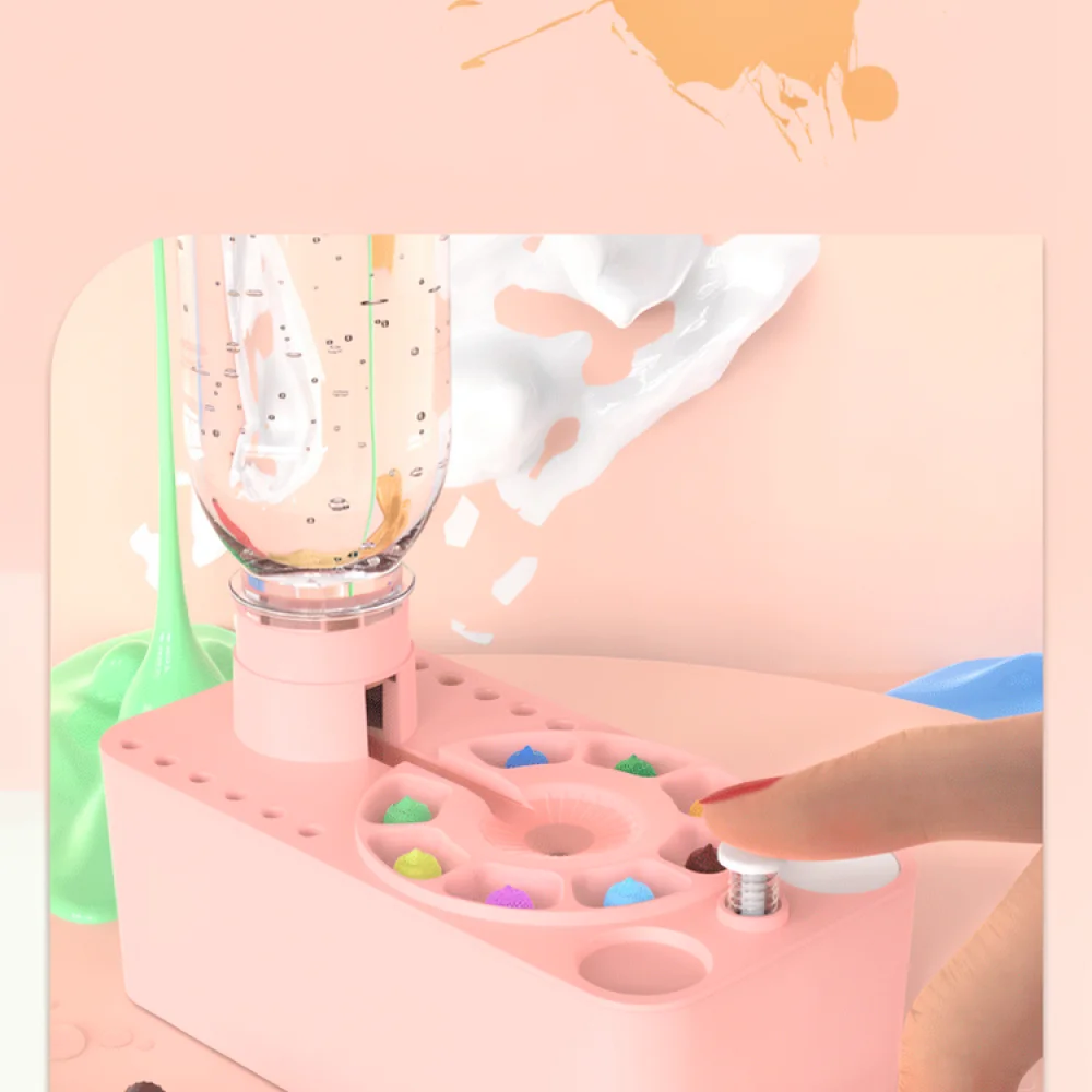 Automatic Water Refresh Paint Brush Rinser For Tianyi Drawing Supplies Portable Art Cleaning Cup For Students Tool