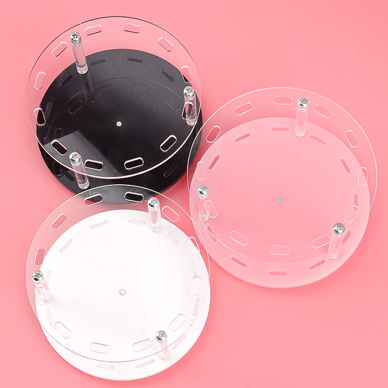 12 Holes Acrylic Eyelash Tweezers Storage Holder Display Box Lash Tweezers Stand Shelf Eyelashes Extension Tattoo Makeup Tool