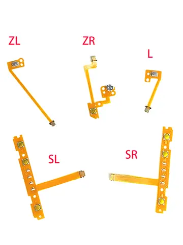 교체 ZL ZR L SL SR 버튼 플렉스 케이블 NS 스위치 조이 콘 왼쪽 오른쪽 버튼 키 플렉스 케이블 컨트롤러 교체 수리