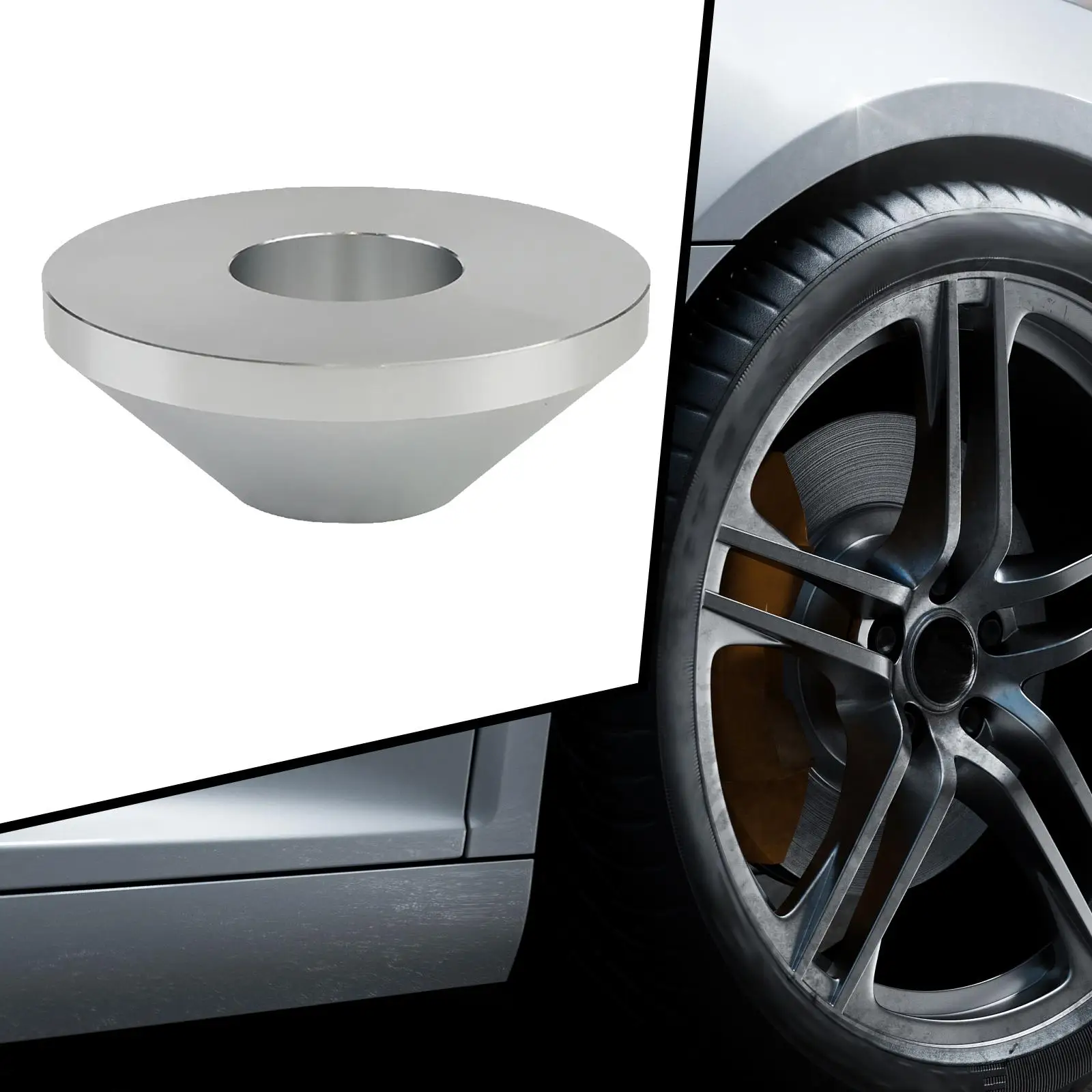 Generic Manual Tire Changer Centering Cone suits 1.67in Diameter Center Post Fit up to 4.4in Hub Opening Replacement Large
