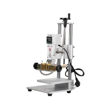 

Manual desktop small automatic roll paper hot pressing PVC film leather indentation ironing