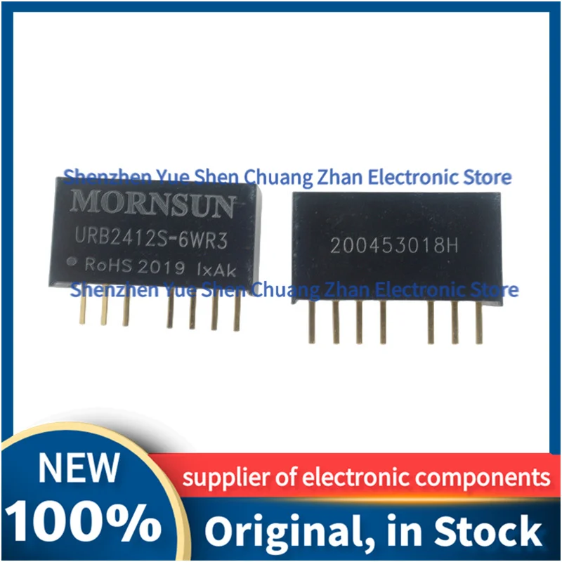 

1pcs Original and Genuine URB2405S-6WR3 URB2405S URB2405S6WR3 DC-DC Power Module Input 9V To 36V Output 5V 1.2A 6W