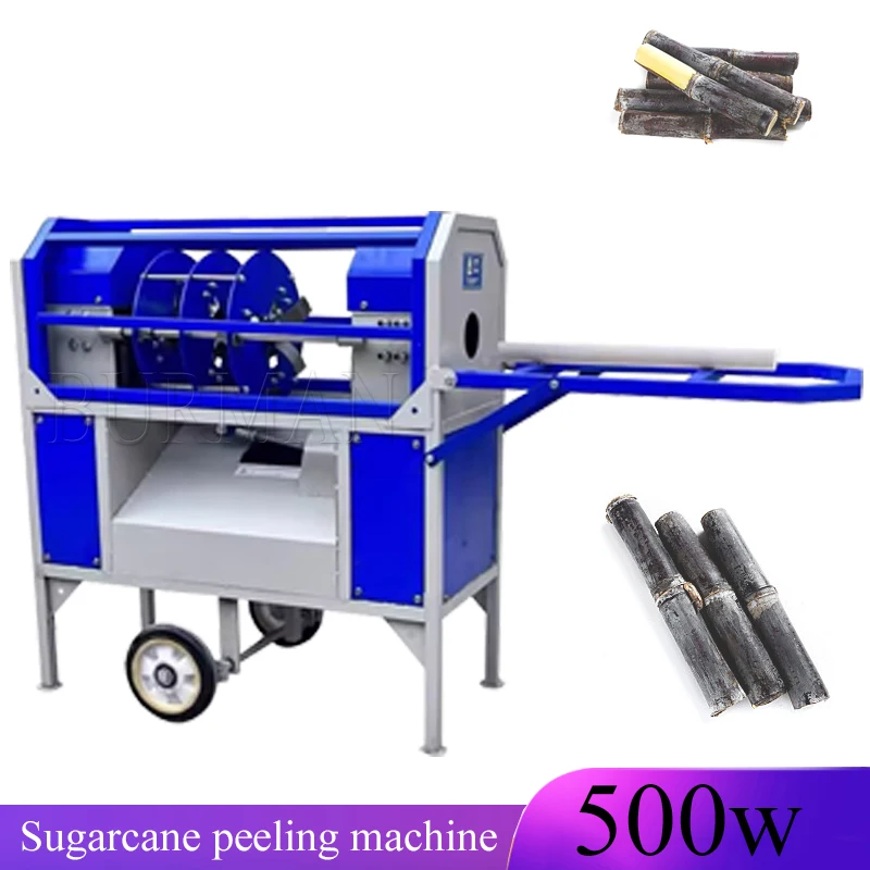 Automatic Electric Sugarcane Peeling Machine China Sugarcane Peeler For Sugarcane Leaf Peeling Machine