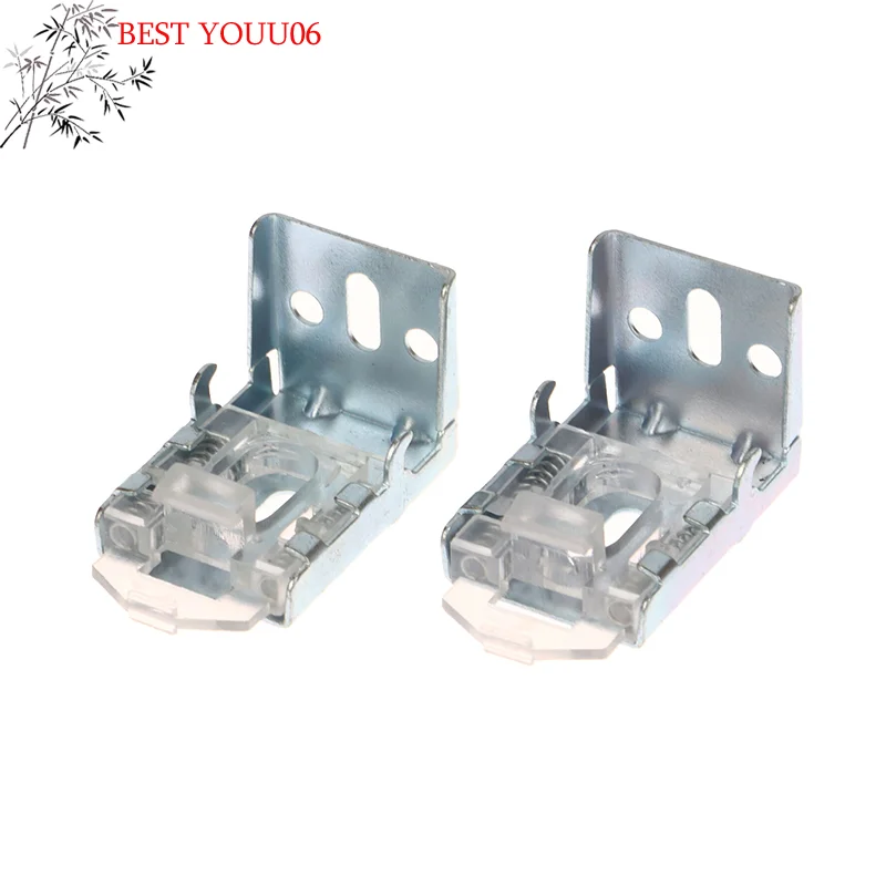 (YOUU06)4Pcs 25MM Ceiling Wall Brackets For Venetian Blinds Rail Loading Mounting Blinds Accessories