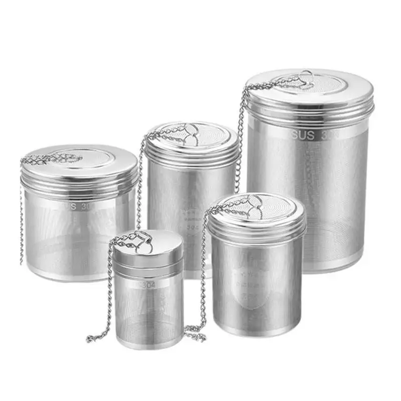 

Creative 304 Stainless Steel Tea Strainer Leaf Spice Herbal Teapot Reusable Mesh Filter Home Kitchen Accessories