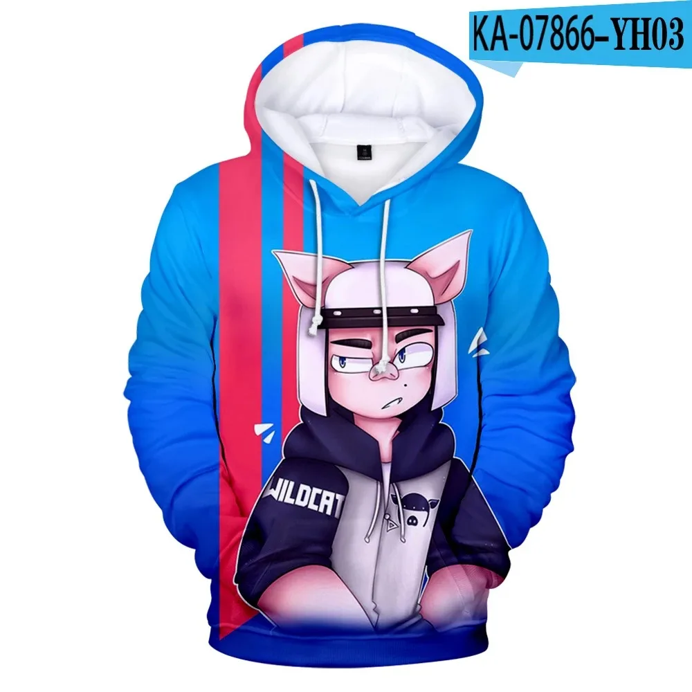 Men and Women I Am Wildcat Hooded Sweatshirt with 3D Printing, Casual Hoodies, Anime Fans Fashion Clothes, Cosplay Outwear, New