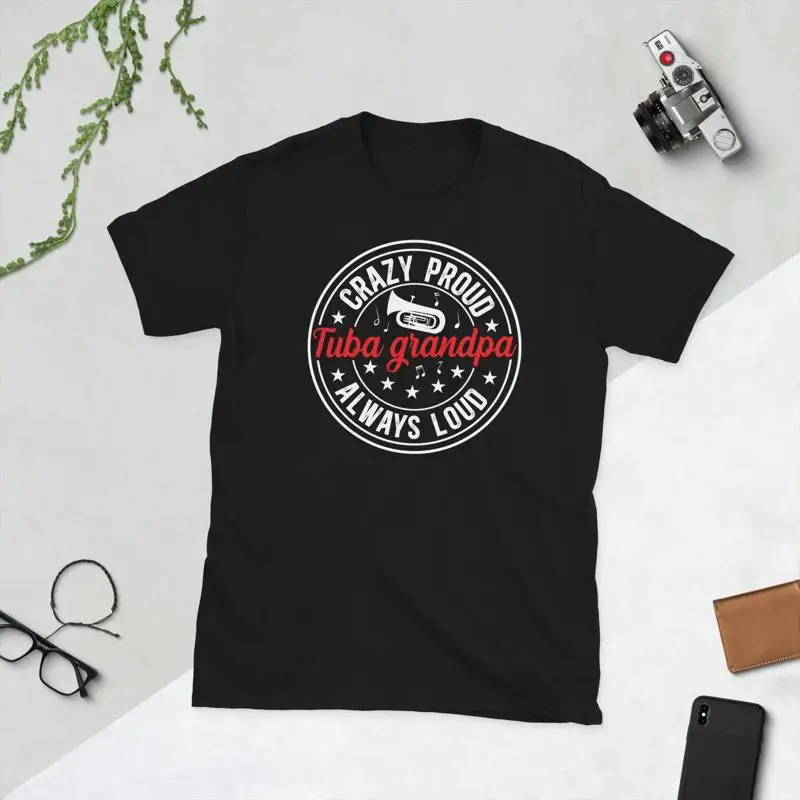 

Proud Tuba Grandpa Of A Player Grandfather T Shirt