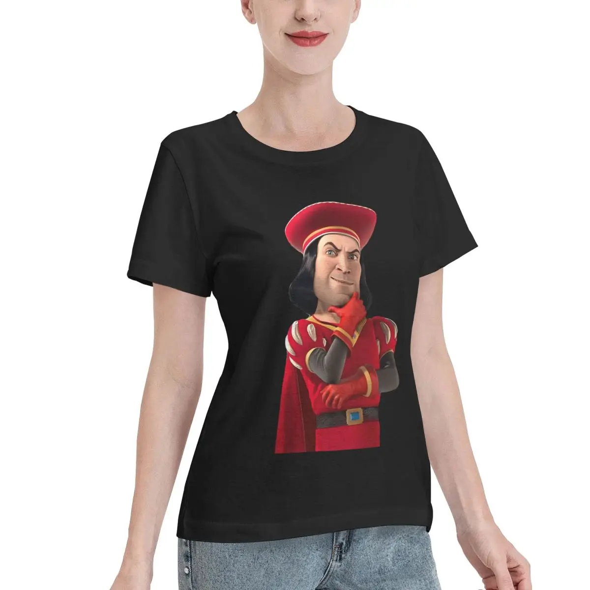 Trending Now Lord Farquaad Women's T-shirt Simple Loose Women Tshirt