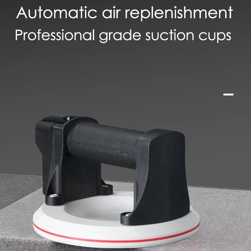 2000mAh Electric Vacuum Suction Cup 6-inch Smart Display Lifter 200KG Load Includes Storage Box