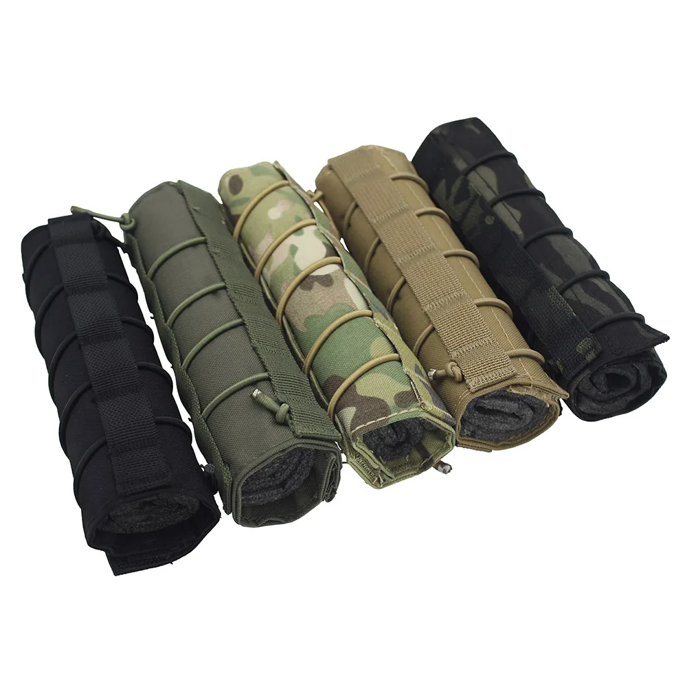 7''/18cm Taktische Tarnfarben-Schalldämpferabdeckung Airsoft Schalldämpfer-Schutzabdeckung Suppressor-Abdeckung ﻿ – Detail 7