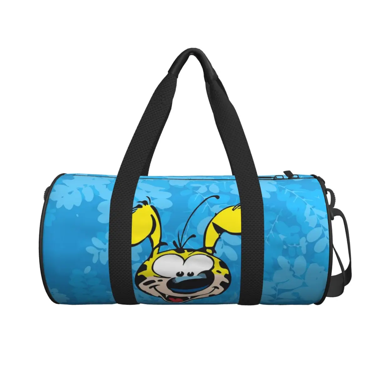 

Marsupilami Face Large Duffle Gym Bag Multi-Functional Duffle Travel Bags Handbags Fitness bag