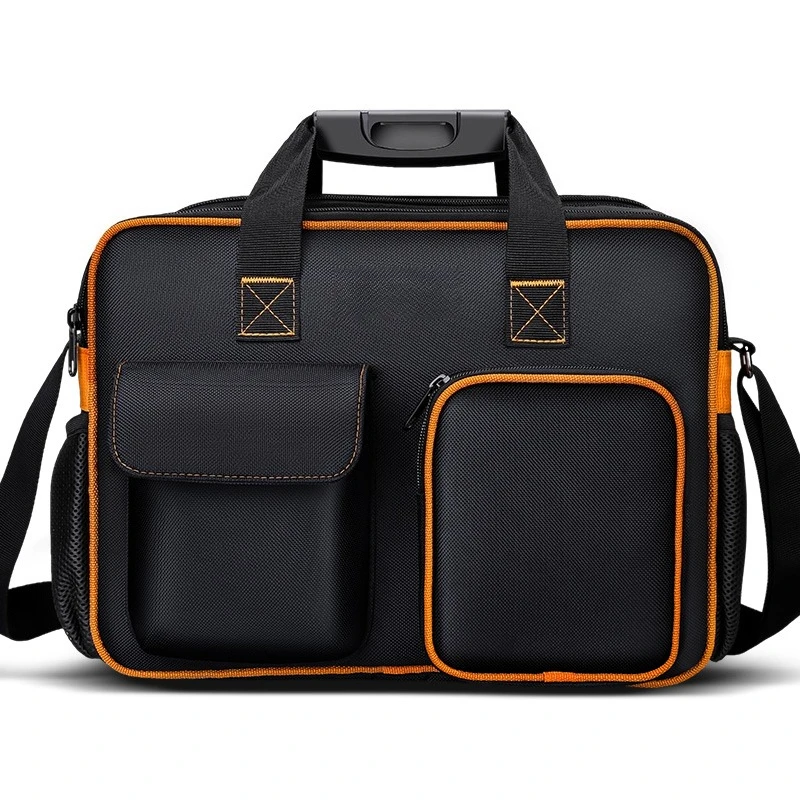 

Tool kit is strong and durable, large capacity, large size, special tool kit for electricians, and large storage.