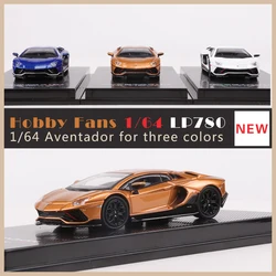 Hobby Fans 1/64 Aventador LP780 Alloy Model Car