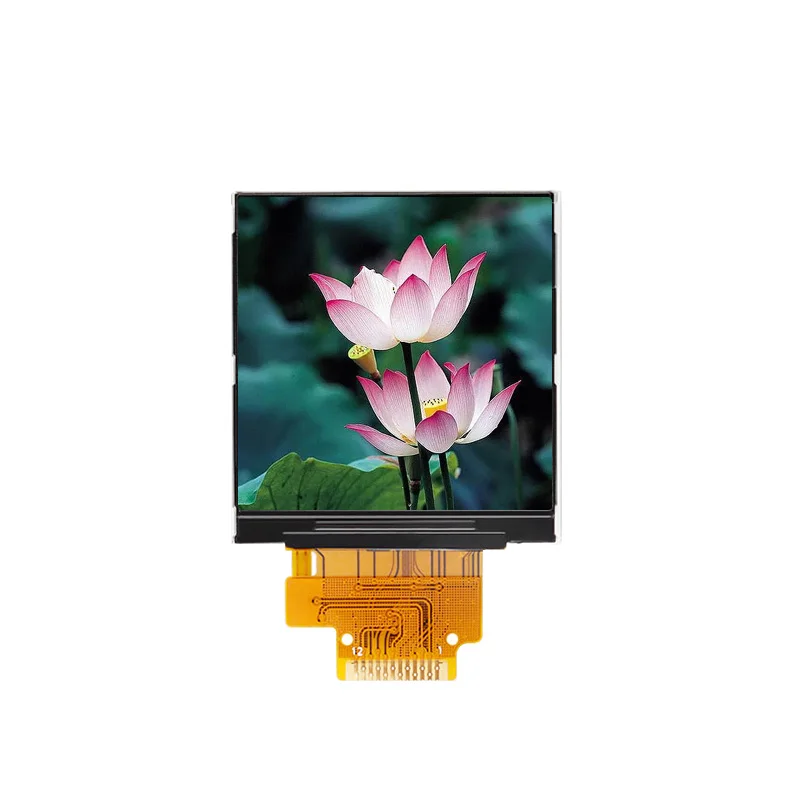 1.54 Inci Layar TFT HD IPS Layar Warna LCD 240*240 Antarmuka SPI Driver ST7789 TFT 12Pin