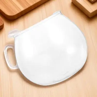 

1pc Plastic Fish Tank Vase Round Aquarium Small Decorative Clear Water Bubble Holder Mini Vase Portable Breeding Box