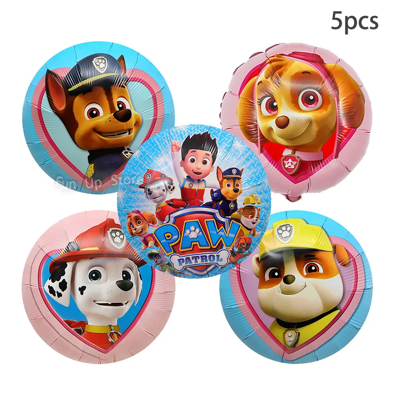 45 inch gigantische staande Paw Patrol ballon, cartoon Chase folie ballon voor kinderfeestjes, Paw Patrol thema decoratie