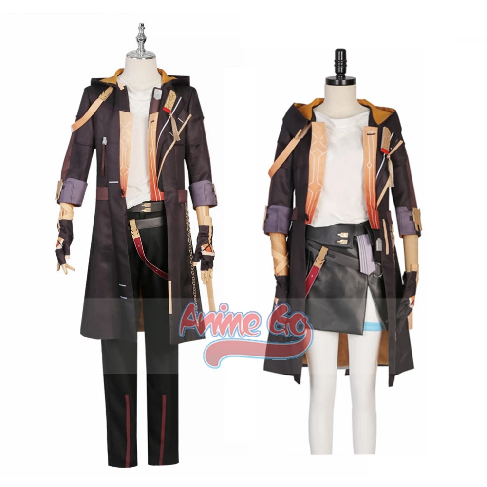 Honkai Star Rail Trailblazer X Y disfraz de Cosplay, peluca, juego de héroe heroína, uniforme, trajes de Halloween, C07700-A