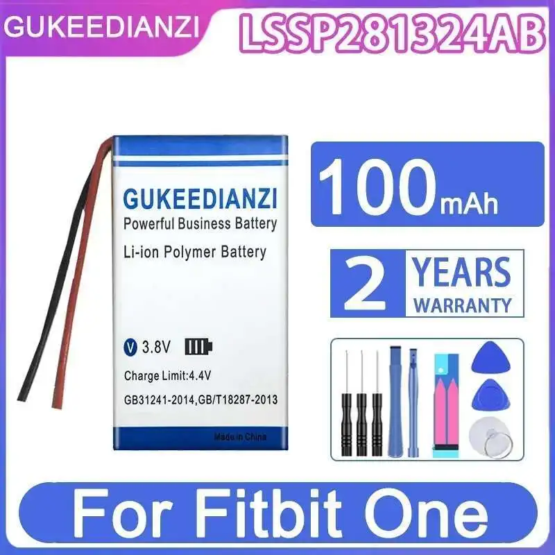 

100Mah Good Low-Temperature Performance LSSP281324AB For Fitbit One Premium Replacement Fitness Tracker Battery