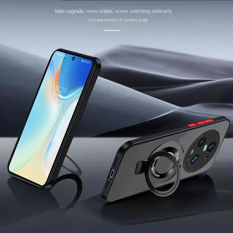 luxury For Magsafe Wireless Magnetic Holder Charging Case For Huawei Honor X6B x9c Magic 8 6 5 7 Pro 400 Lite power Cases Cover