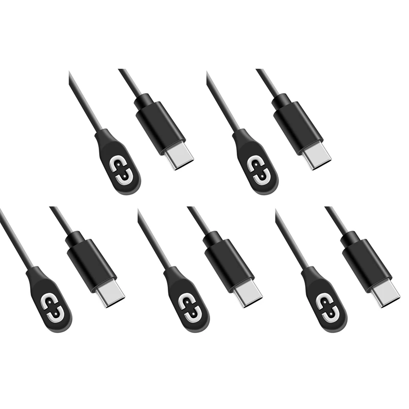 5Pcs 3.3Ft Charging Cable Cord For Aftershokz Aeropex AS800 / Shokz Openrun Pro/Openrun/Openrun Mini Headphones Charger