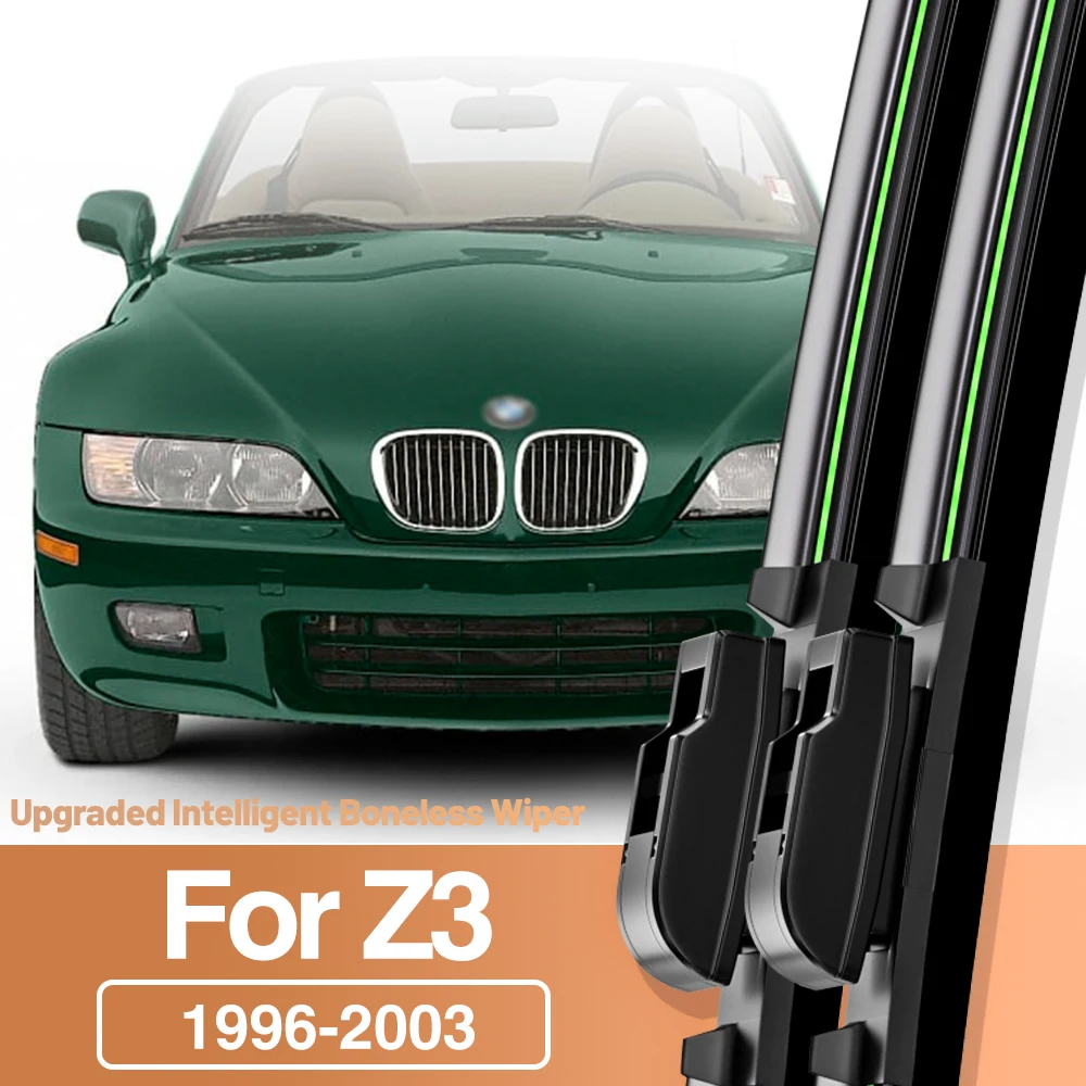 

2pcs For BMW Z3 1996-2003 Front Windshield Wiper Blades Windscreen Window Accessories 1997 1998 1999 2000 2001 2002