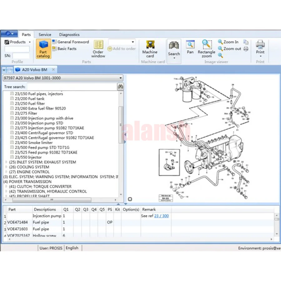 for Volv PROSIS 2024.3 Product Support Information System Construction Equipment EPC Activator Cracked + nitro