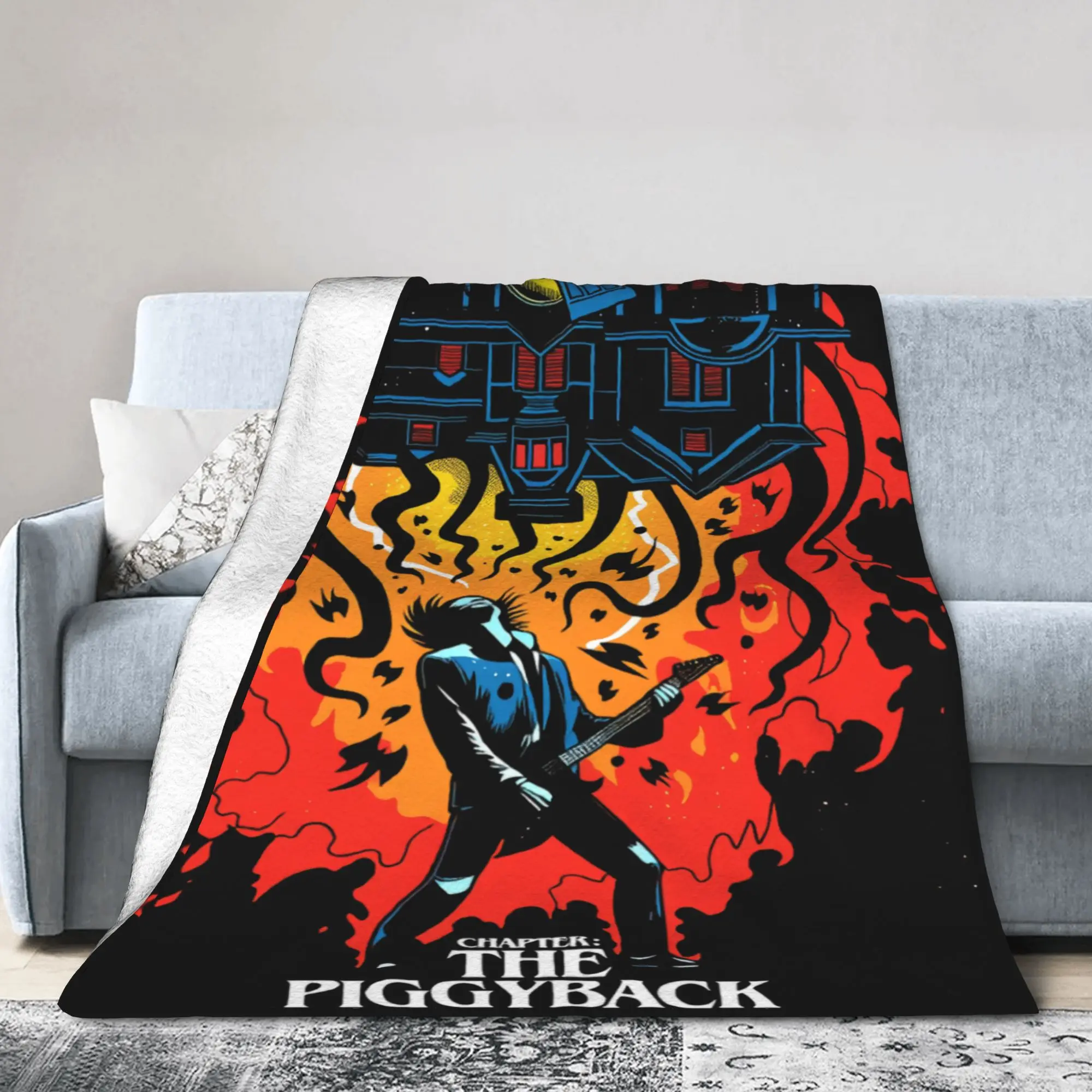 البطانيات المسلسلات التلفزيونية الأمريكية إدي مونسون لينة نمط أفخم رمي بطانية للفتيات الفتيان في الهواء الطلق الفانيلا المفرش غطاء السرير #3