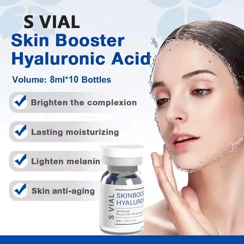 Korea 5ml Facial Skin Booster Hyaluronic Acid Ampoule Skin Booster Serum Moisturizing Rejuvenation Protein Solution Skin Care