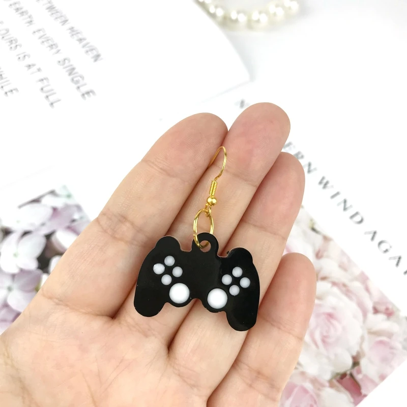 Shiny Gaming Keyboard Earrings Mold Silicone Epoxy Resin Molds DIY Necklace Jewellery Making Keychain Decoration 40GB