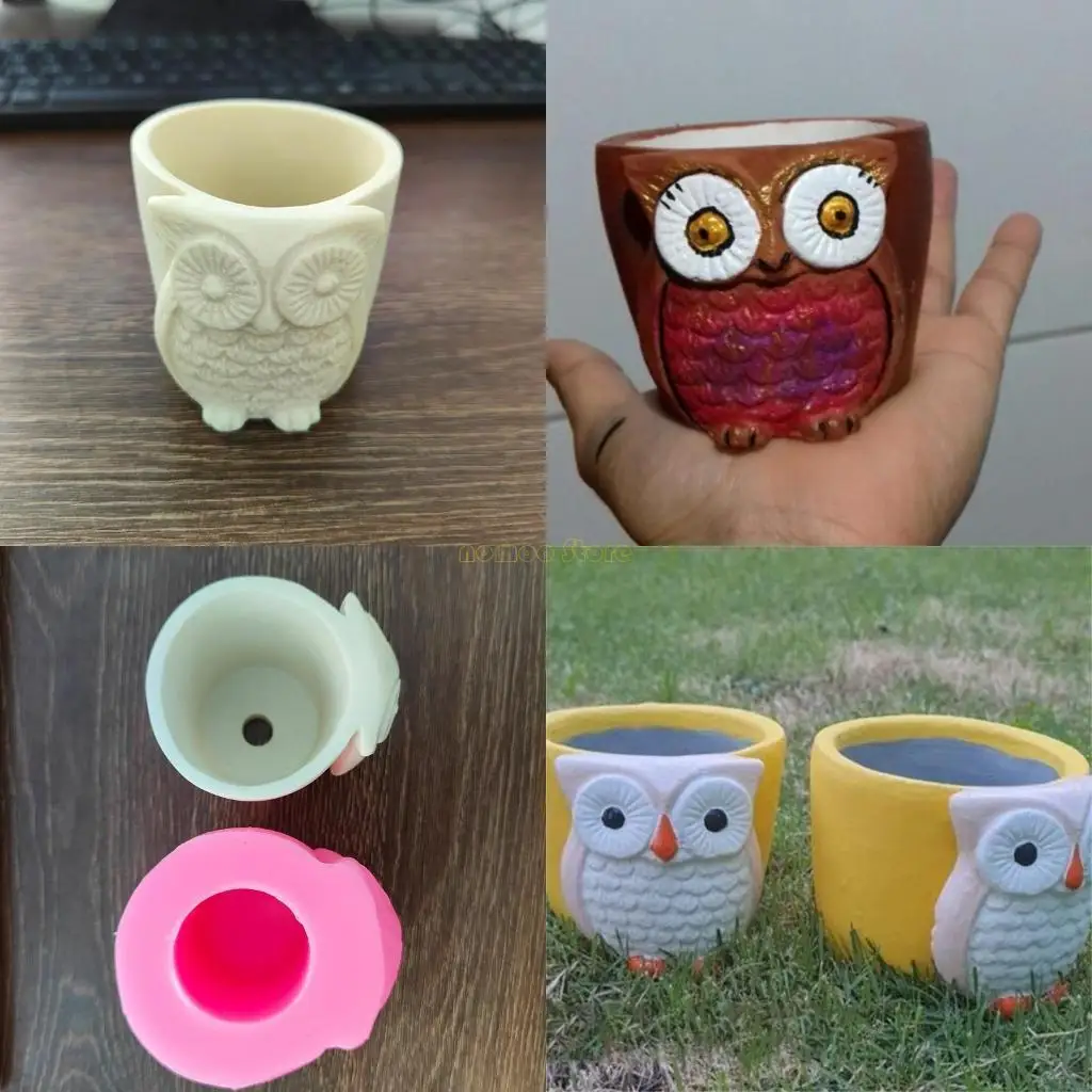 

31BF Эпоксидная плесень сочная цветочная горшка Силиконовая зеркальная плесень