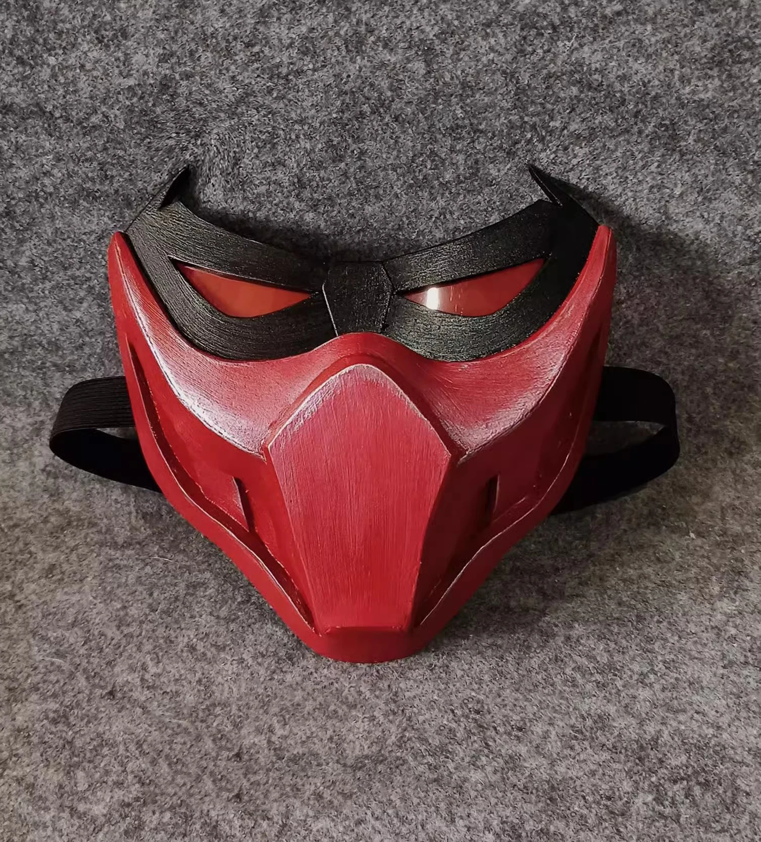 Outlaws Red Hood Jason Mask Cosplay Props for Halloween Christmas Party Comic Show Birthday Party Custom Accessory