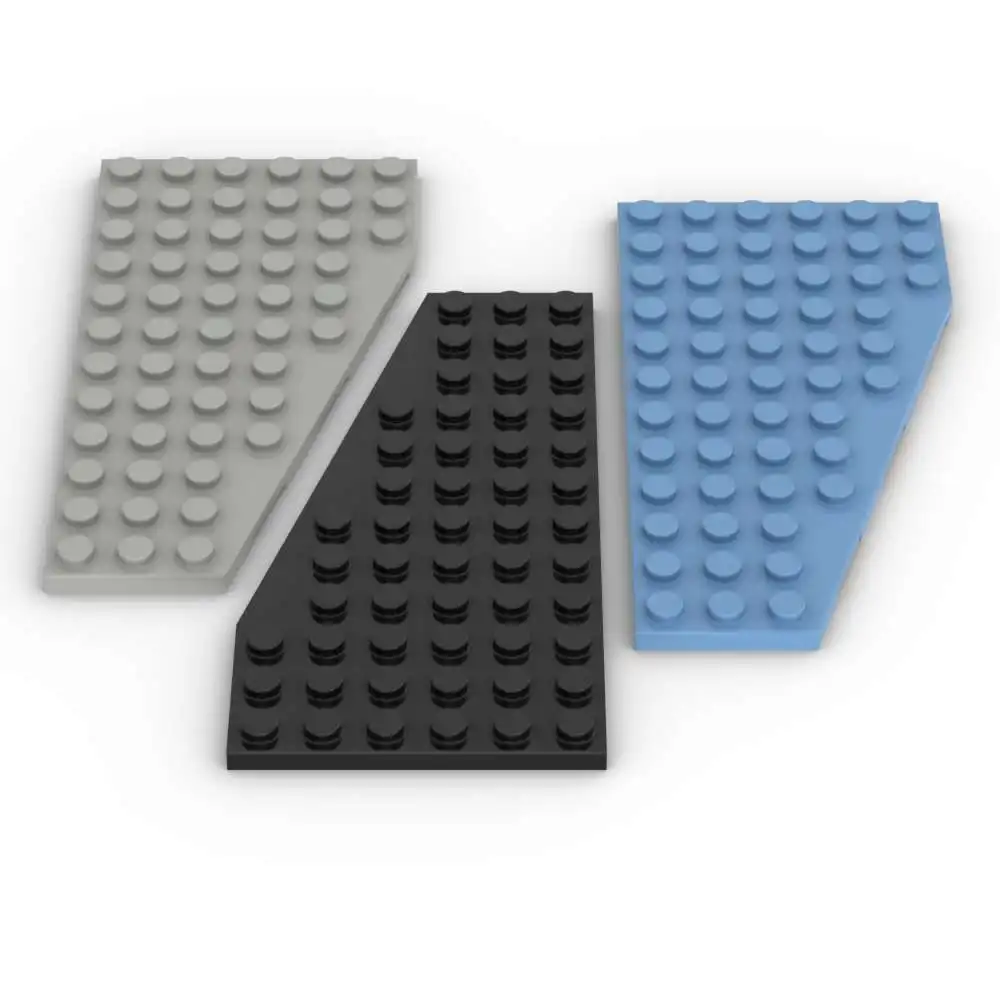 MOC 1PCS 30355 High-Tech Compatible Plate Wedge 12x6 30356 Building Blocks Kit Left Right Board Brick Particle Toy Holiday Gift