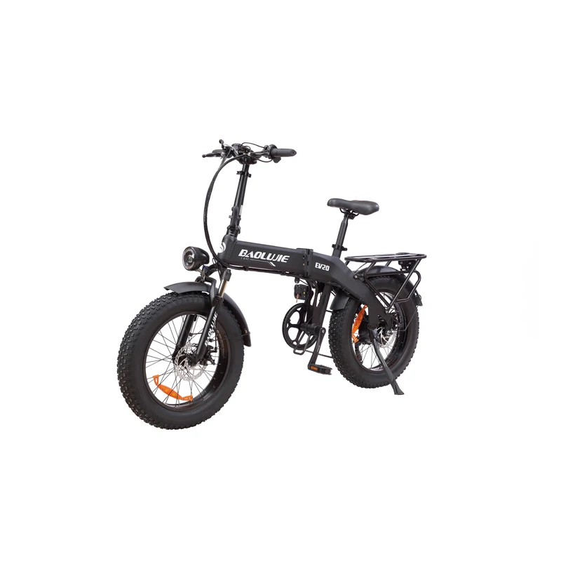 

EU Stock Electric Bicycle 750W Motor 48V12AH Lithium Battery E Bike with Speed of 35km/h 20-inch Fat Tire Folding Electric Bike